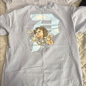 Vineyard Vines Kids Angel Graphic Tee - Light Gray